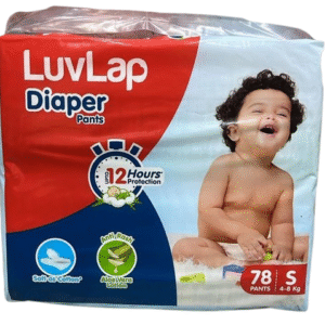 LuvLap Diaper Pants – 12 Hours Protection with Aloe Vera (S to XL Sizes)